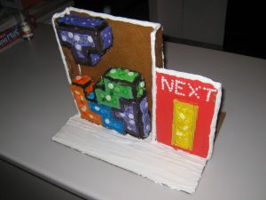 Tetris Gingerbread House